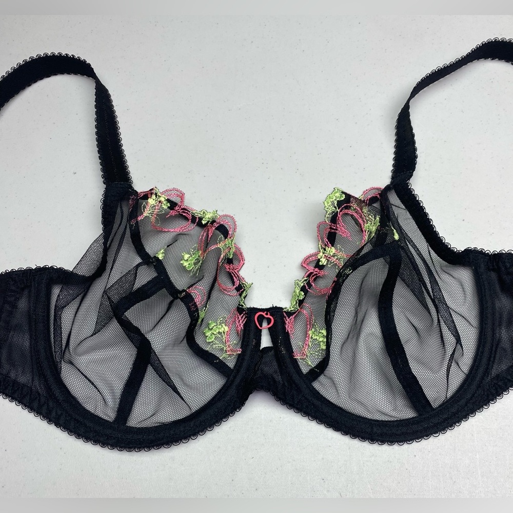 NWOT Freya BLK SHEER, 34G